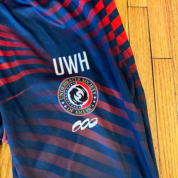 Podium Wear Track Pants Adult Medium UWH Under Water Society USA Mens - Picture 2 of 10